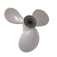 4 Blades 10 5/8"X12" Aluminum 35-40HP Marine Propeller for Parsun Outboard Motors
