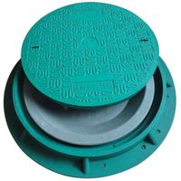 Plastic manhole cover brand new round cover fiberglass manhole cover with lock