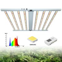 ETL 600W 720W 800W 1000W Full Spectrum UV IR Samsung Lm301b 301h Dimming System Foldable Grow Light //