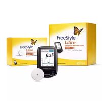FreeStyl Libre 2 Reader with Sensor Starter Kit for Continuous Glucose Monitoring