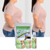 Best Selling Flat Belly Pill Cream Oil Capsule Tea Set Fat Burning Set Tablet Belly Slimming Products Slimming Set