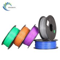 KINGROON High Quality 1kg/roll PLA/ABS/PCL/PETG/TPU/Wood/Carbon Filament Refill PLA Carbon Filament 1.75mm 3D Printer Plastic Filament