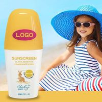 High Quality Baby Skincare Sunscreen SPF50 Private Label Fragrance-Free Waterproof Herbal Facial Sunscreen