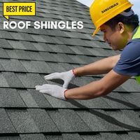 American shingle standard roof tile manufacturer wholesale and retail China cheap asphalt shingle 3 pcs roof tile price