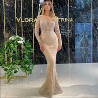 Limanying Wholesaler Luxurious Dresses Party Evening 2022 Sequin Dress Maxi Dress Elegant 2022 Long Sleeves