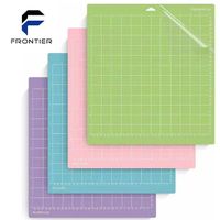 12x12" Lightweight Standard Strong Grip PVC Plastic Craft Cutting Mat for Cricut Maker