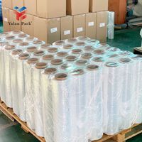 Stretch Film LLDPE Shrink Packaging Plastic Packaging Shrink Film Wrap Roll Polyethylene Transparent Stretch Film