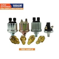 1/8 NPT 0-10 Bar Oil Pressure Sensor VDO Engine Sender with Warning Contact 360-081-032-014C