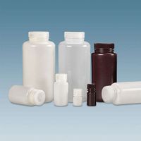 Free sample 8ml 15ml 30ml 60ml 125ml 250ml 500ml 1L laboratory plastic HDPE PP wide mouth reagent bottle