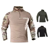 Popular Customized Outdoor Shirt Long Sleeve Hunting Mountaineering Shirt Cotton Sportswear Shirt Men's Mountaineering Wear