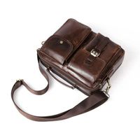Large Capacity Waterproof Laptop Bags For Men With Luxury Designs High Quality Leather Handbags