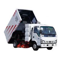 Cheap Price Japan Isuzu Road 4X2 600p 700p High Pressure Road Cleaning Truck For Sale