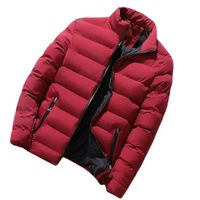 Winter Men's Jackets Fashion Short Warm Jackets Thickened Cotton Sports Jackets for Men
