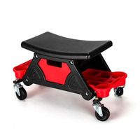 Mobile Rolling Utility Crawl Seat or Mechanic Detailer's Chair Car Detailing Seat