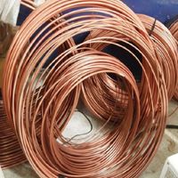 Factory supply air conditioning copper pipe 6.35mm 1/4 inch copper pipe
