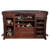 New product creative kitchen furniture solid wood kitchen cabinet set luxury wine cabinet