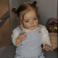 SUESUE Genuine Reborn 22-inch Lifelike and Beautiful Reborn Toddler Girl Doll