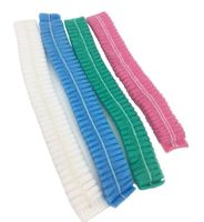 Non-woven double elastic surgical hair cover non-woven disposable hair net