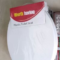 China sanitary ware factory bathroom accessories fast falling PP material thin toilet seat cover
