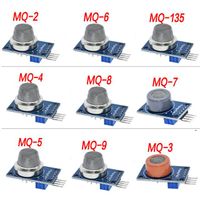 MQ-2 MQ-3 MQ-4 MQ-5 MQ-6 MQ-7 MQ-8 MQ-9 MQ-135 smoke methane liquefied gas sensor module