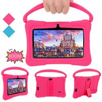 Cheapest Tablet 7 Inch IPS Android12 RAM 2GB ROM 32GB Kids Learning Tablet Kids Game Software Educational Tablet P