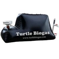 Turtle biogas 3.0m3 portable small mini household biogas biogas digester reactor biodigester household production system balloon bag tank