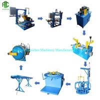Hot selling tire cold turning equipment for tire retreading production line