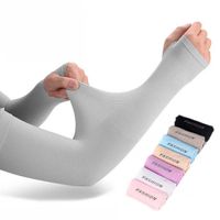 Sun protection and cooling compression sports arm sleeves fishing and cycling sublimation blank arm sleeves