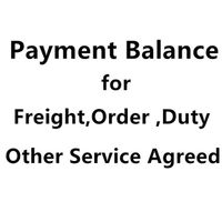 Balance payment of product cost or freight or any other agreed cost, does not apply to actual product