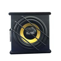 High performance car active full audio subwoofer box portable 10-inch ladder car subwoofer car audio subwoofer