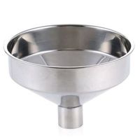 Stainless steel funnel, enema funnel, large diameter water outlet drain, stainless steel wide mouth funnel