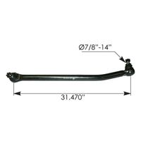 Heavy Duty 31.47" Tie Rod Assembly 14-17322-000 14-13212-000 14-16330-000 Fits Freightliner Century Class and Columbia