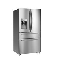 Large-capacity high-quality household disassembly-free 4 French door refrigerator
