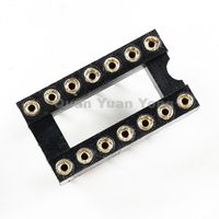 Wholesale Black Socket IC DIP Universal 14P High Quality IC Components