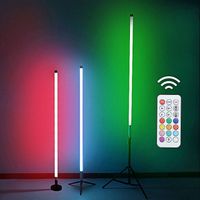 Outdoor Portable Rechargeable Battery Standing T8 18w 120cm 4ft RGB LED Light Tube with Remote Control