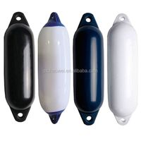 Custom size colorful marine F type PVC fender boat buoy for yachts