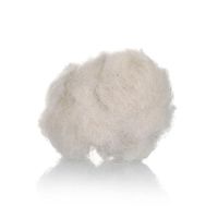 High quality low price factory wool lint, filled with natural white