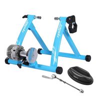 Bike Training Rack Indoor Cycling Sportneer Magnetic Fixed Bike Practice Rack with Noise Reduction Wheels