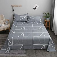 Bed sheets, single pillowcases, skin-friendly frosted bed