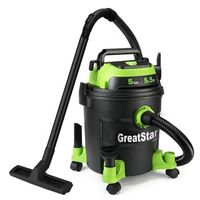 GreatStar Commercial Garage Shed Garden Heavy Duty Wet and Dry Vacuum Cleaner Wet and Dry Car Vacuum Cleaner