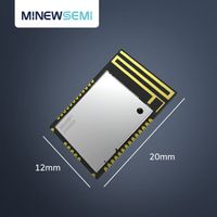 600m Bluetooth LE 5.2 MS44SF11nRF52820 Wireless Mesh Transmitter and Receiver and Zigbee BLE Module