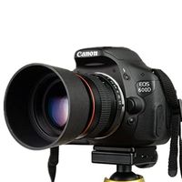 85mm F1.8 Full Frame Focus Manual Portrait Lens for Canon EOS Rebel T8i T7i T6 T3i T2i 4000D 2000D 1300D 850