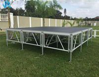 Detachable VERSALITE aluminum concert stage wedding stage portable platform