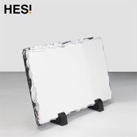 Factory Wholesale Blank Slate Rock Photo Frame Sublimation Stone Slate Tile