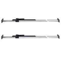 Aluminum 89"-104" truck bar ratchet cargo bar with spring for stabilizing items
