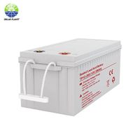 SOLAR PLANET 12V 200Ah 250Ah colloidal lead-acid battery 6000 life cycles