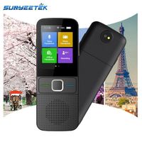 Sunyeetek OEM/ODM customized T10 black intelligent electronic language translator, suitable for 137 language translations