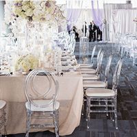 Transparent plastic resin transparent event tiffany chiavari phoenix wedding chair