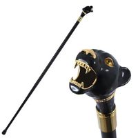 Animal model handle metal painted walking stick fashionable luxury aluminum alloy classic walking stick antique walking stick