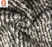 Luxury fabric with super soft wool acrylic yarn, luxury yarn, wool blend tweed
